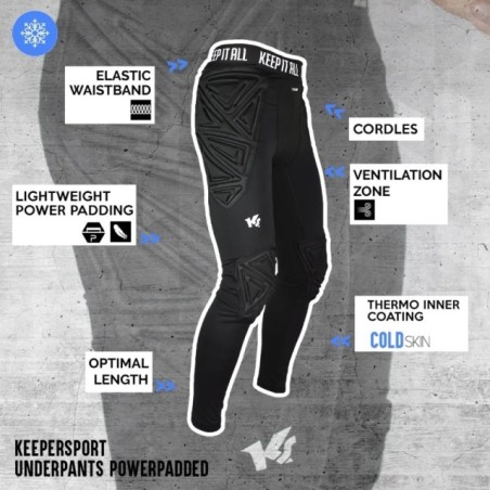 KEEPERsport Calzoncillos PowerPadded Coldskin