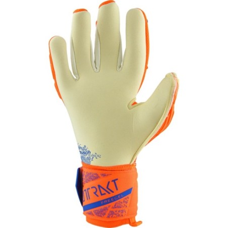 Guantes Reusch Attrakt X Freegel Hyper Orange