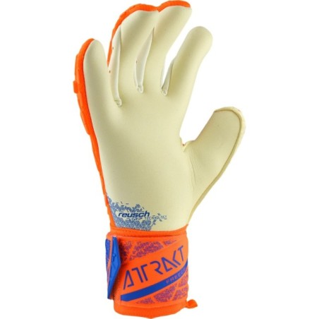 Guantes Reusch Attrakt X Freegel Hyper Orange