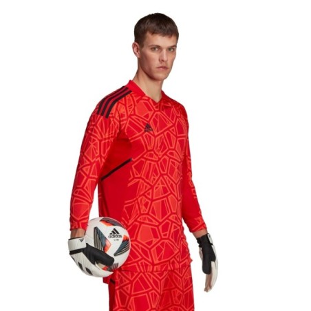 Camiseta roja marca Adidas Condivo 22 GK L/S