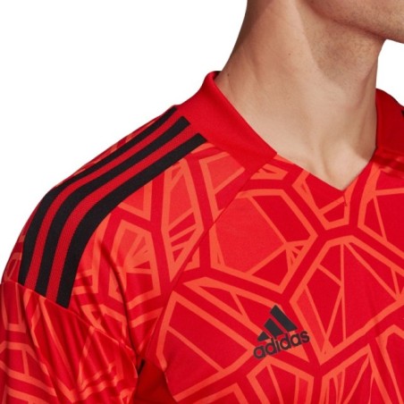 Camiseta roja marca Adidas Condivo 22 GK L/S