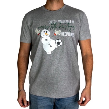 Camiseta KEEPERsport Christmas T-Shirt (grey)