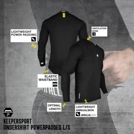 Camiseta interior Keepersport Powerpadded Jun