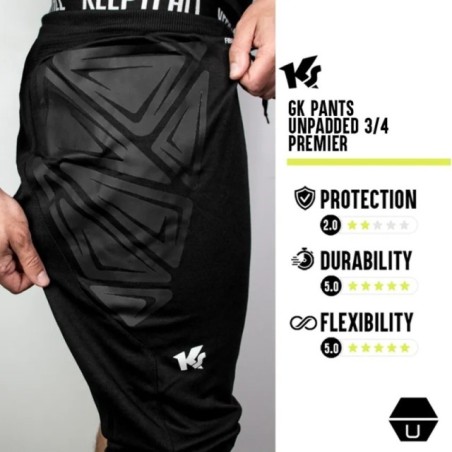 Pantalón Keepersport GK Unpadded 3/4 Premier