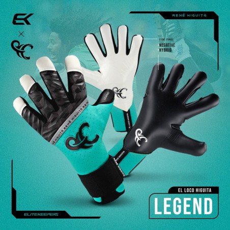 Guantes Elitekeepers EK René Higuita Legend Hybrido