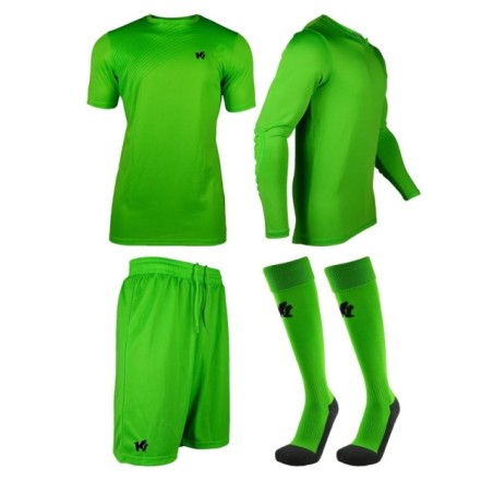 Equipación de portero verde KEEPERsport GK Match Set Junior