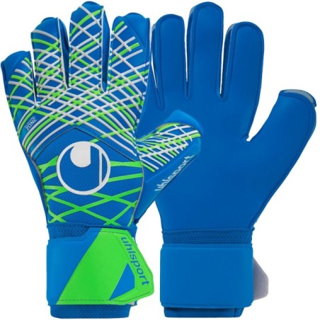 Guantes de portero azules Uhlsport Aquasoft RC