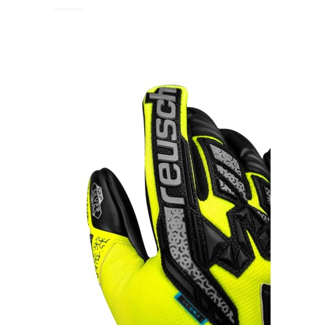 Guantes de portero Reusch Attrakt Freegel Silver GK25 Guantes de portero Reusch Attrakt Freegel Silver GK25