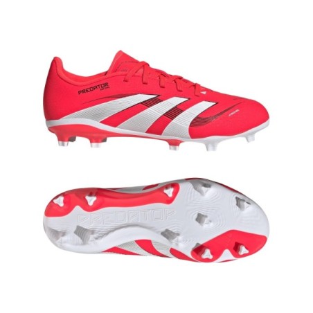 Botas de fútbol Adidas Predator League FG Pure Victory Kids