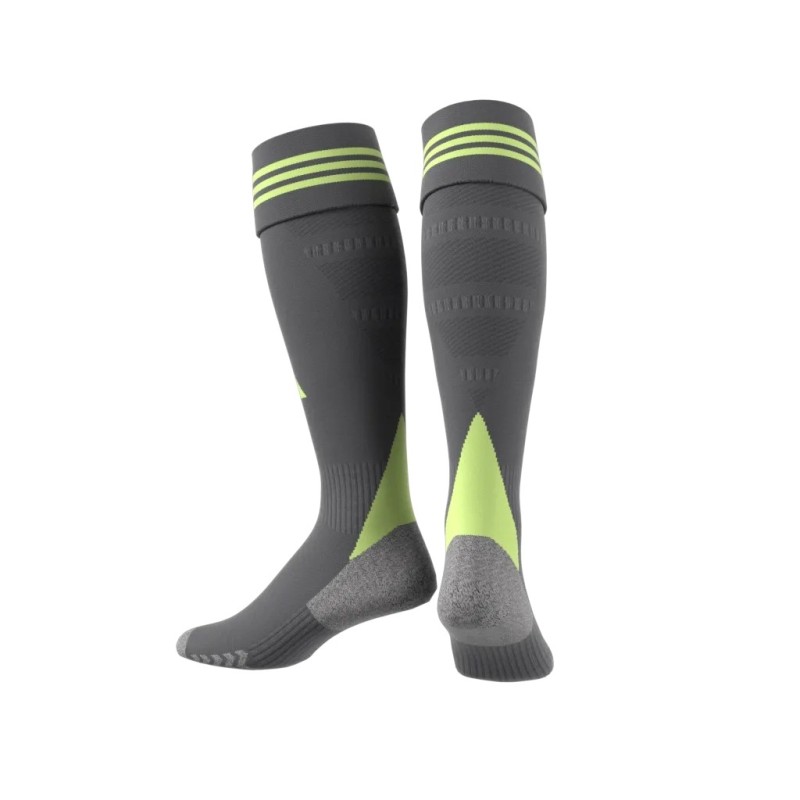 Medias de fútbol grises Adidas 25 socks