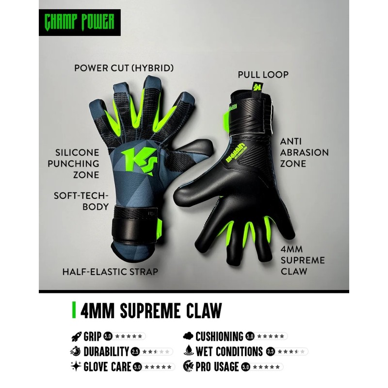 Guantes de portero KEEPERsport Varan8 Champ Power