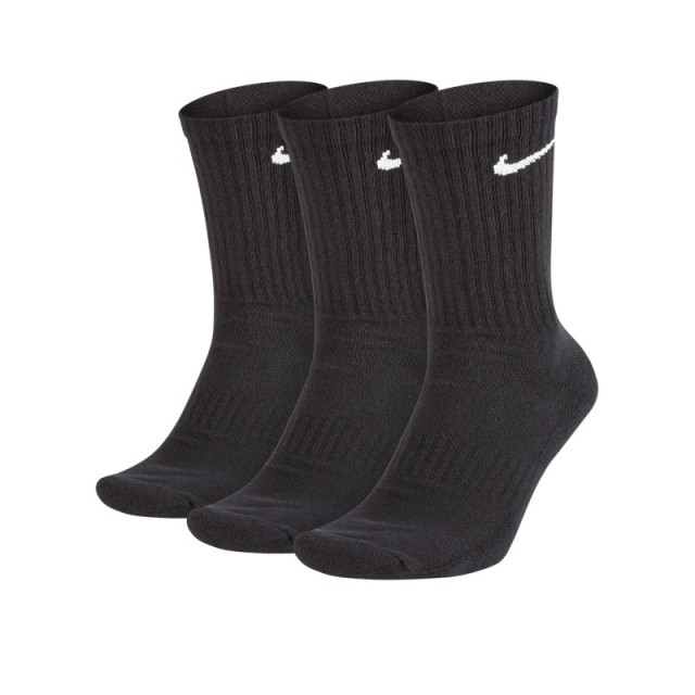 Calcetines negros Nike Everyday Cushion Crew 3 Pack Socks Calcetines negros Nike Everyday Cushion Crew 3 Pack Socks