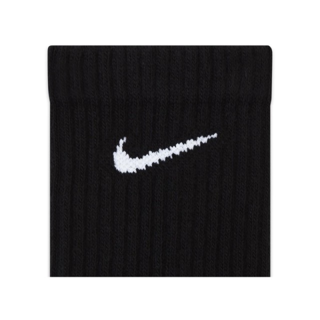 Calcetines negros Nike Everyday Cushion Crew 3 Pack Socks Calcetines negros Nike Everyday Cushion Crew 3 Pack Socks