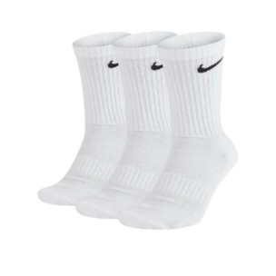 Calcetines blancos Nike Everyday Cushion Crew 3 Pack Socks