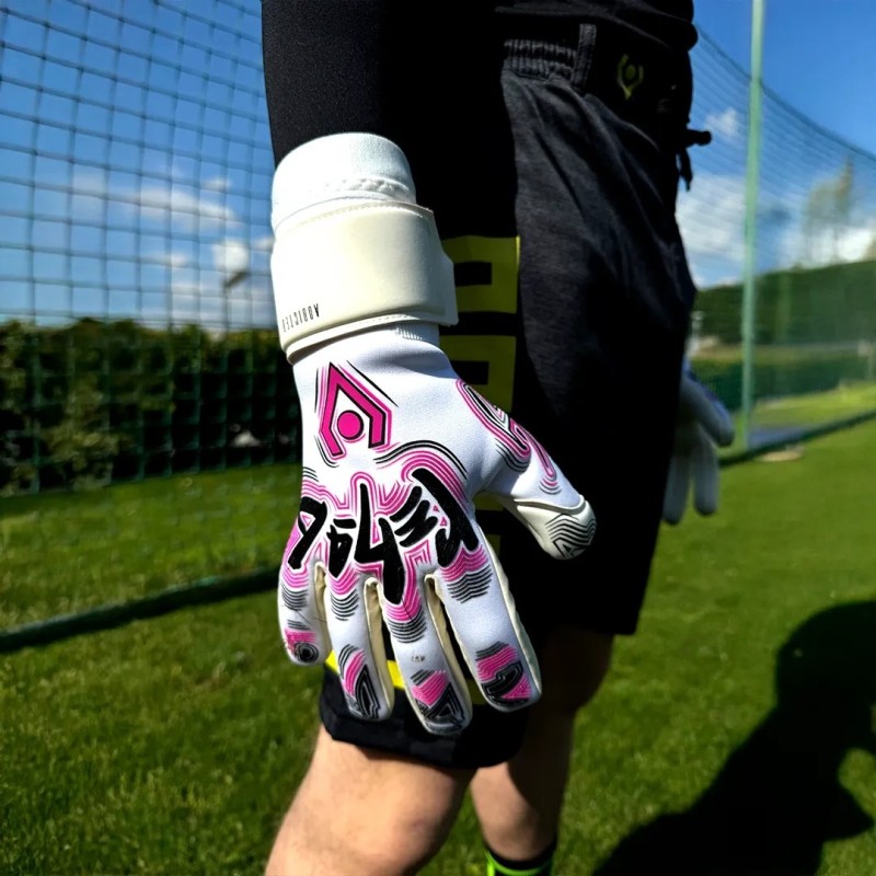 Guantes de portero Rehab Fighter NC pink