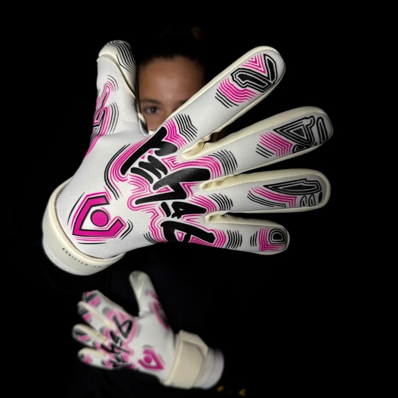 Guantes de portero Rehab Fighter NC pink