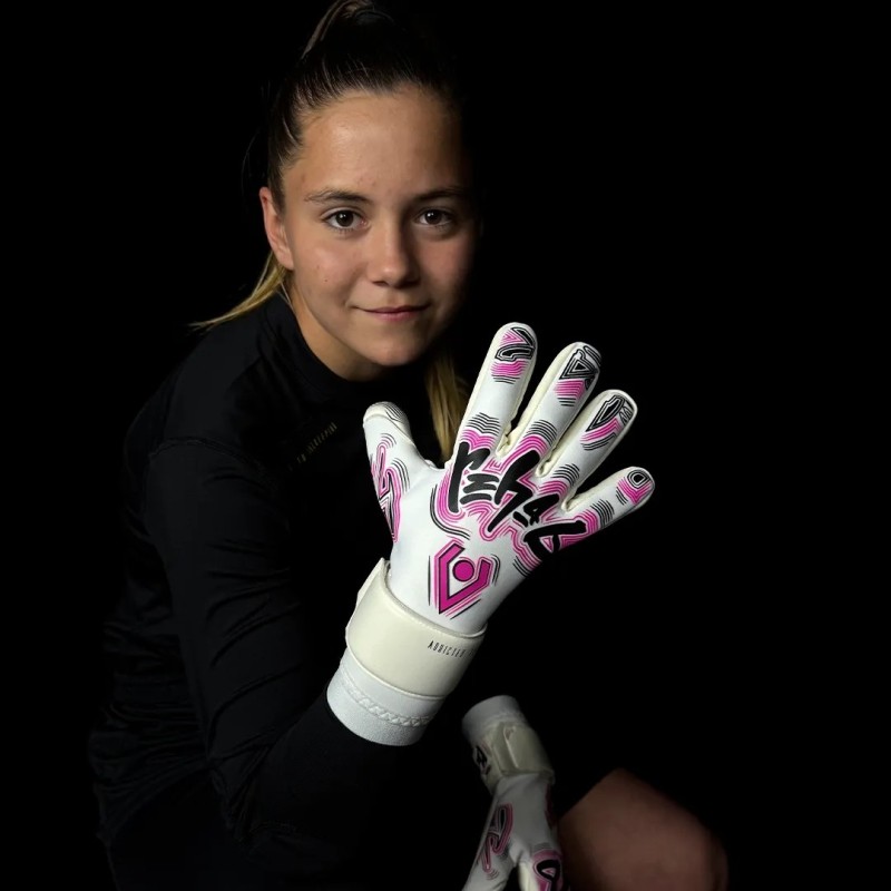 Guantes de portero Rehab Fighter NC pink