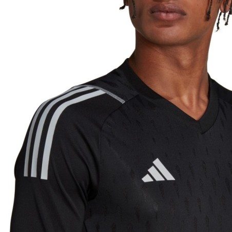 Camiseta negra de portero Adidas Tiro 23 Pro