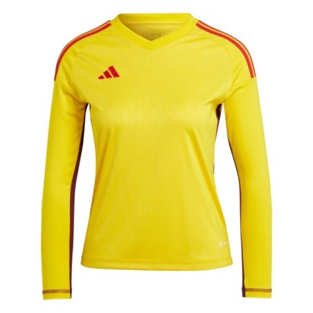 Camiseta amarilla Adidas Tiro 23 GK l/s niño