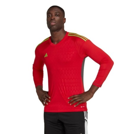 Camiseta roja Adidas Tiro 23 Competiton GK l/s