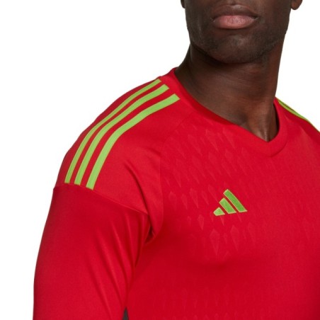 Camiseta roja Adidas Tiro 23 Competiton GK l/s