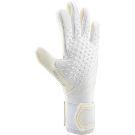 Guante blanco Adidas Predator Competition Pearlized