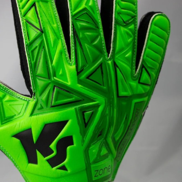 Guante verde de fútbol Guante verde de fútbol