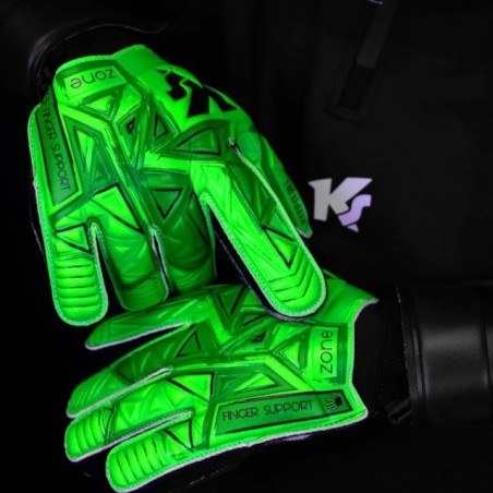 Guante Keepersport Zone RC Finger Stability Verde