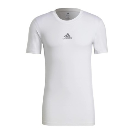 Camiseta blanca Adidas Techfit s/s