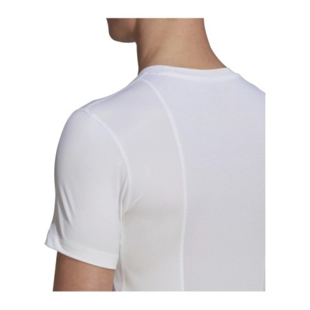 Camiseta blanca Adidas Techfit s/s