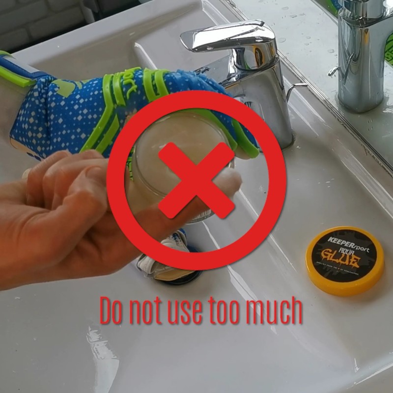 Gel para guantes de portero de fútbol