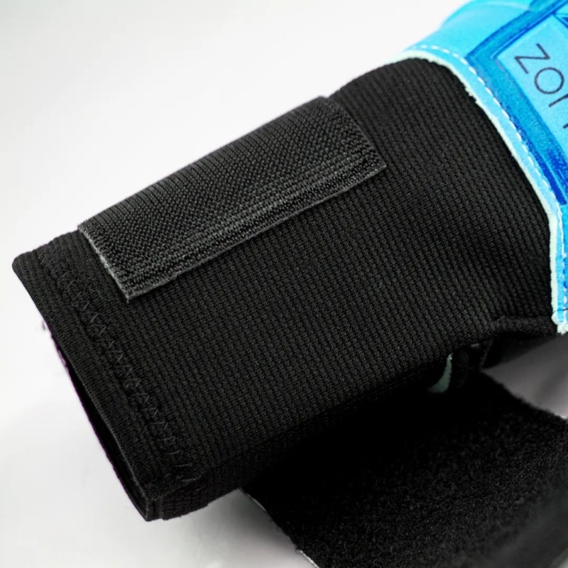 Guantes de fútbol azul