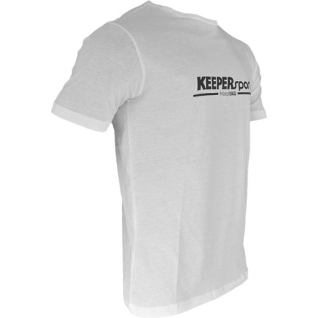 Camiseta de manga corta básica blanca Keepersport