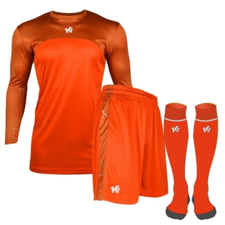 Set deportivo naranja Keepersport GK L/S