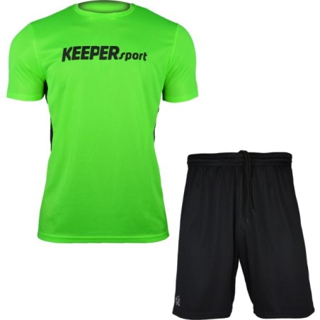 Equipación verde Keepersport GK-Shirt Set