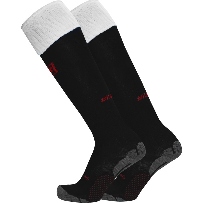 Medias largas Keepersport GK negro/blanco