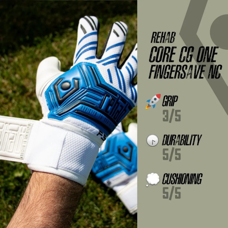 Guantes de entrenamiento azules