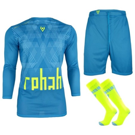 Set deportivo Rehab Goalkeeper Graphic azul l/s