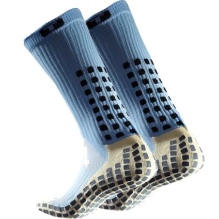 Medias azules de fútbol TruSox Mid-Calf Thin