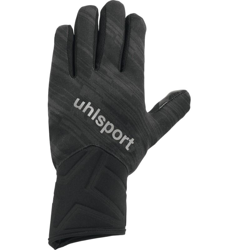 Guantes negros de portero Uhlsport Nitrotec