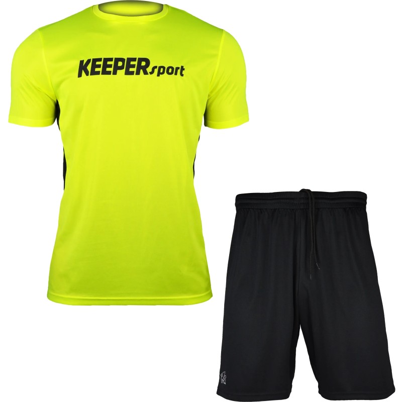 Camiseta de portero KEEPERsport Junior en color amarillo