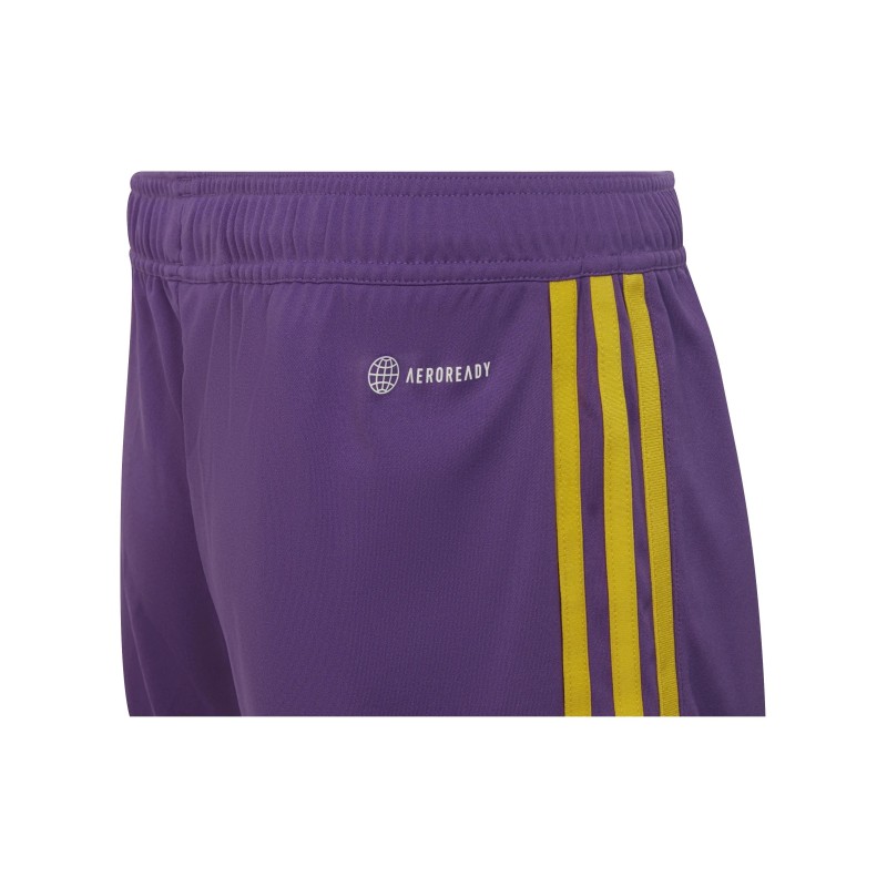 Calzonas fútbol moradas Adidas Tiro 23 Short Kids