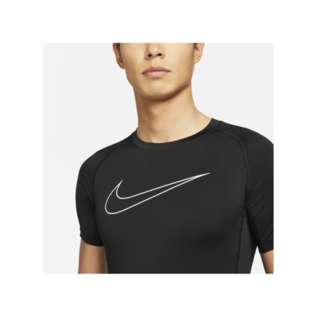 Camiseta negra manga corta Nike Pro